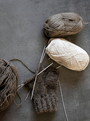 Knitted Socks Yarn